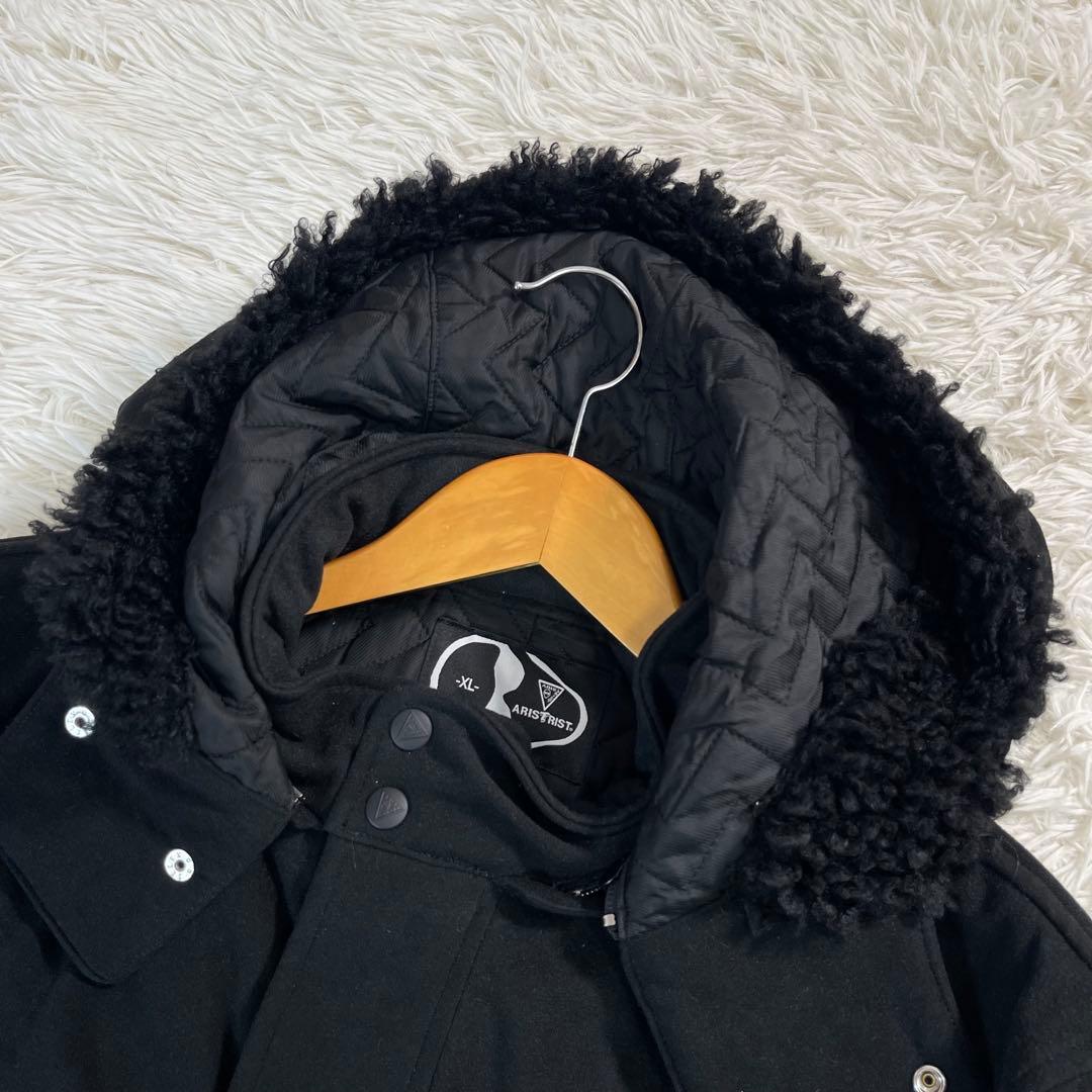 新品未使用/激レア✨アリストトリスト 蝶野正洋 モッズコート 2way ブラック