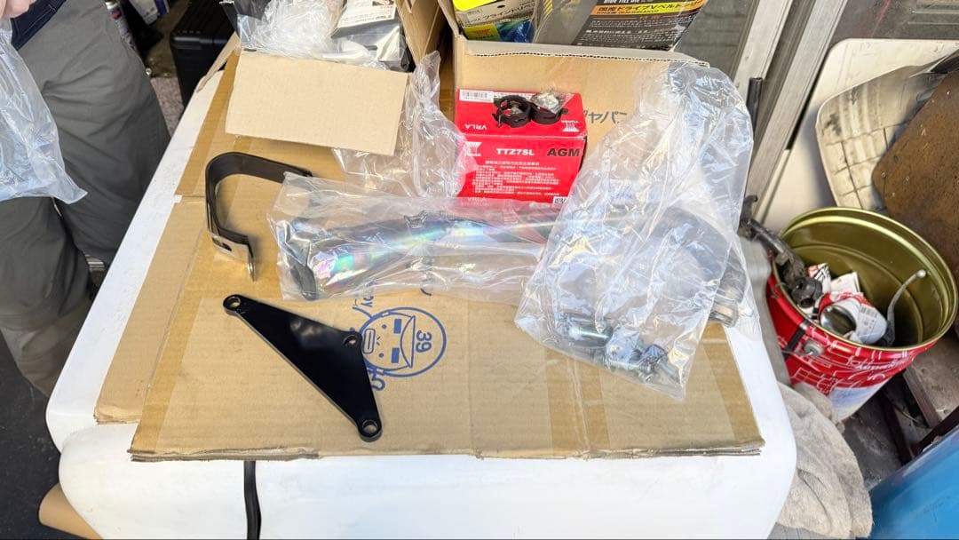 XMAX オーバーレーシング TT-Formula RS チタン【メンテ済】