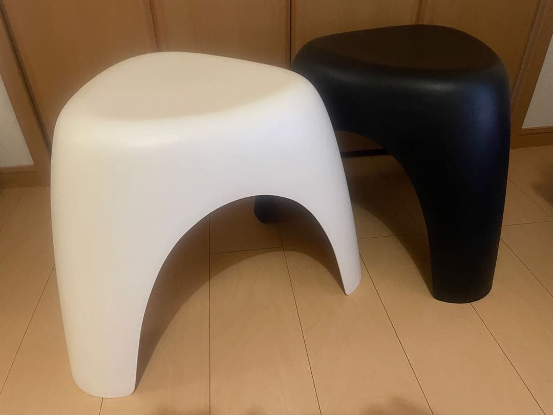 【期間限定価格】柳宗理 エレファントスツール Vitra ホワイト ヴィトラ