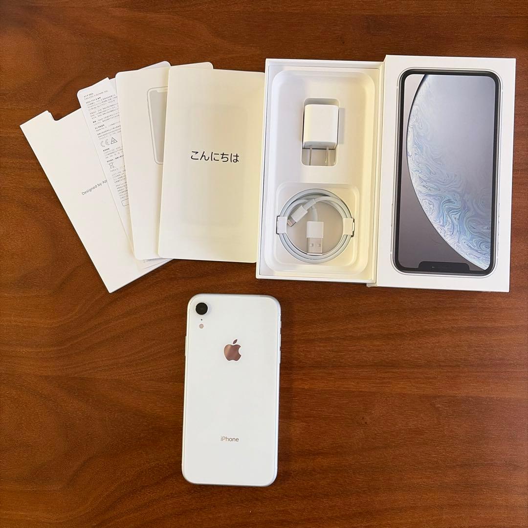 ＊iPhone XR＊ 64GB ホワイト