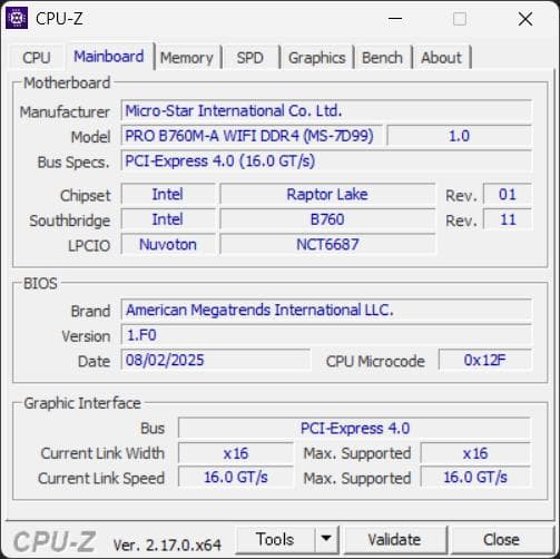CPU MSI PRO B760M-A WIFI DDR4+i5-13600KF