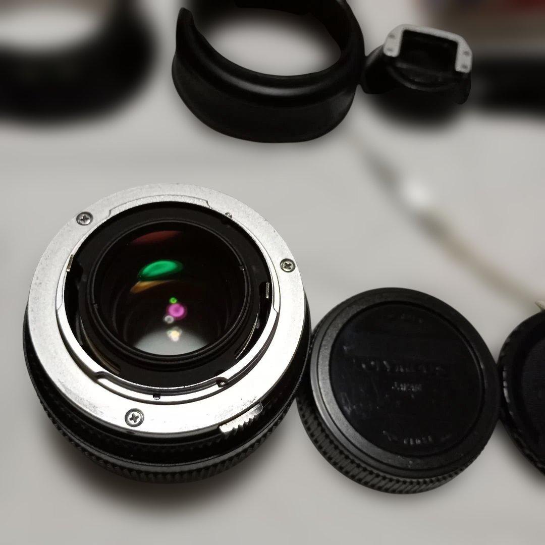 フィルムカメラ Olympus OM-4+ Auto- 50 f1.8+teleplus MC7