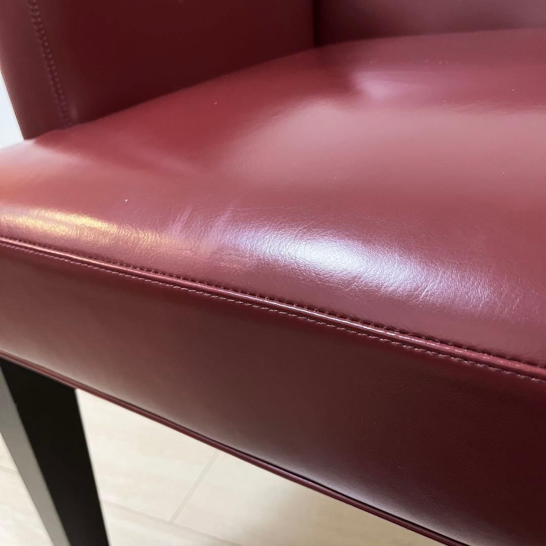 (け58)Cassina ixc. カッシーナイクスシー レザーアームチェア