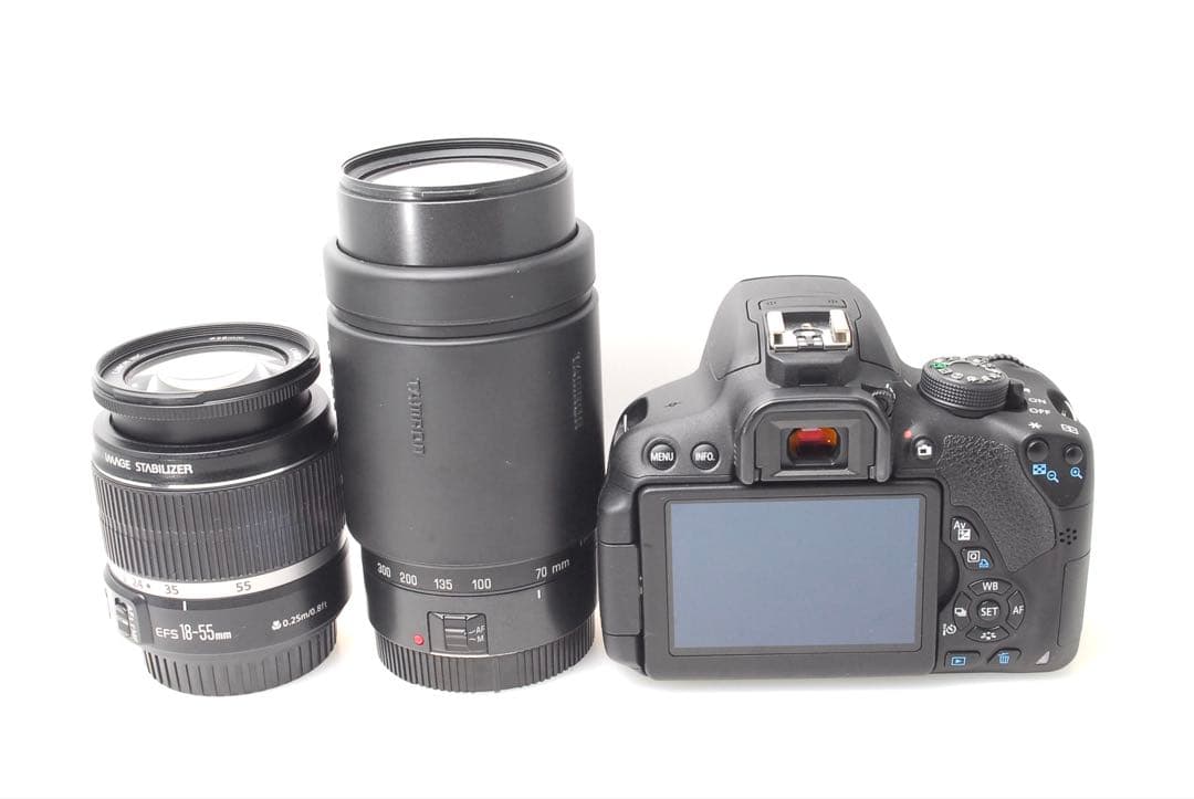 ✨ショット数2800✨CanonwKISS X7i✨ダブルレンズ✨超望遠✨カメラ