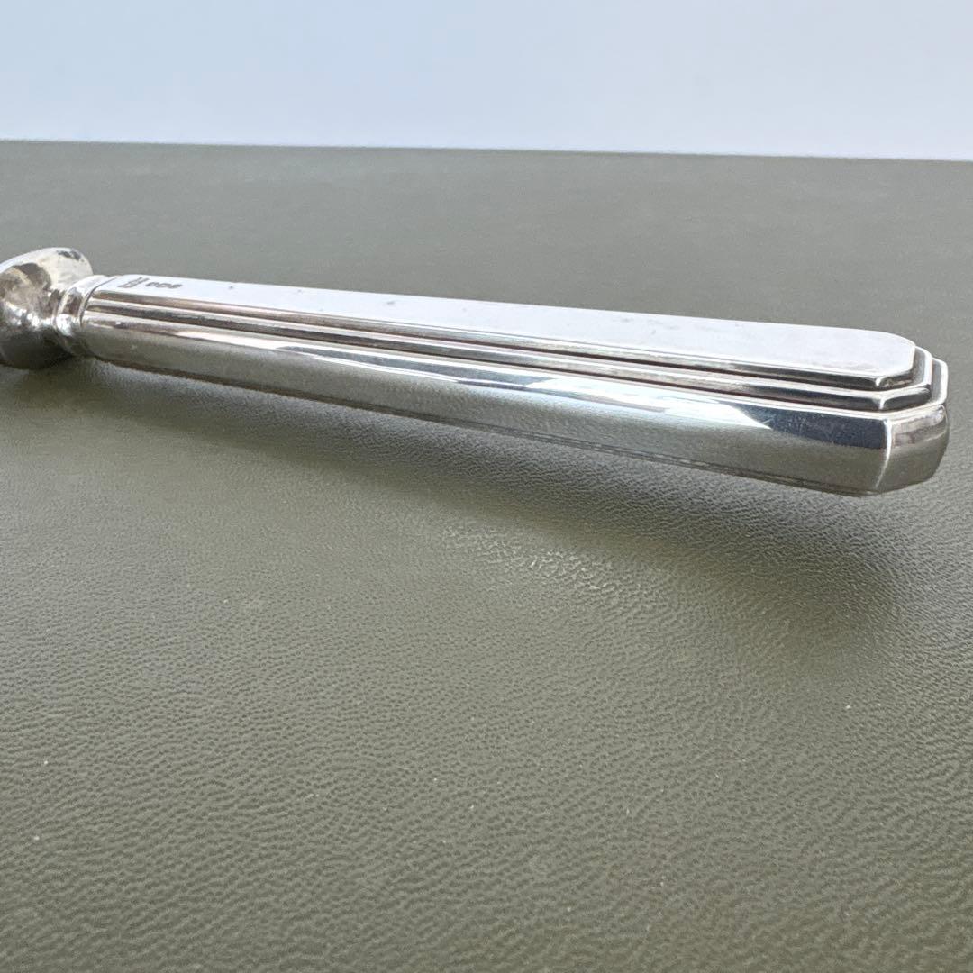 ビンテージ　マッピン&ウェッブ　純銀製 ハンドル　ナイフ　33,5cm シルバー