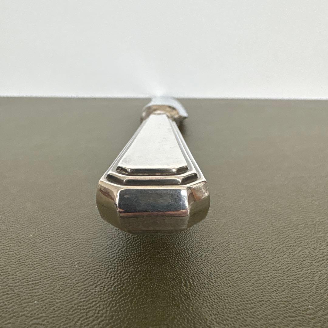 ビンテージ　マッピン&ウェッブ　純銀製 ハンドル　ナイフ　33,5cm シルバー