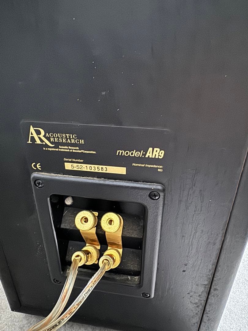 スピーカー・ウーファー ACOUSTIC RESEACH AR9