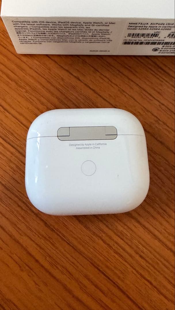 AirPods3本体 ホワイト 充電ケース付き