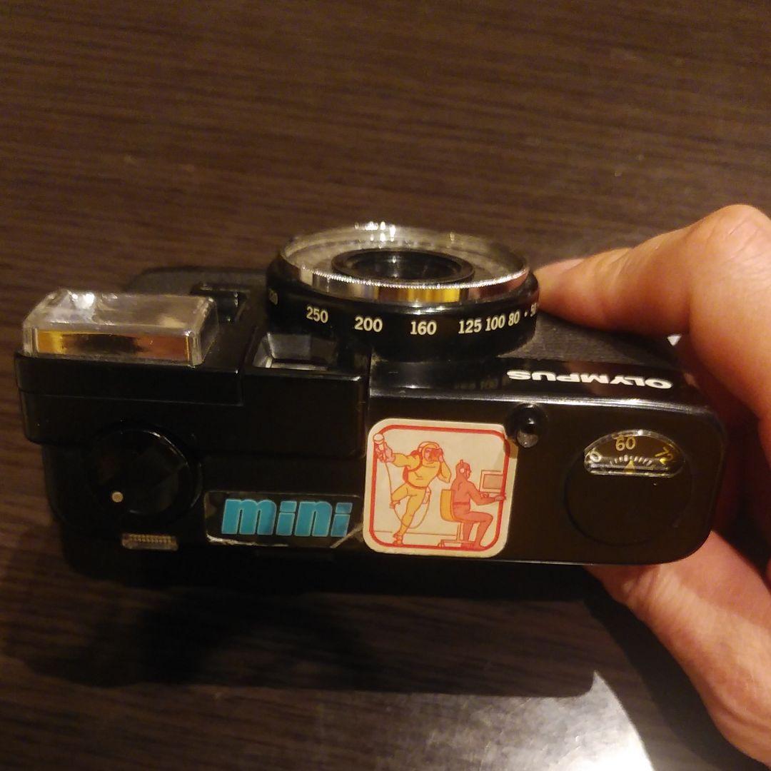 【希少】OLYMPUS オリンパス黒 ハーフカメラ