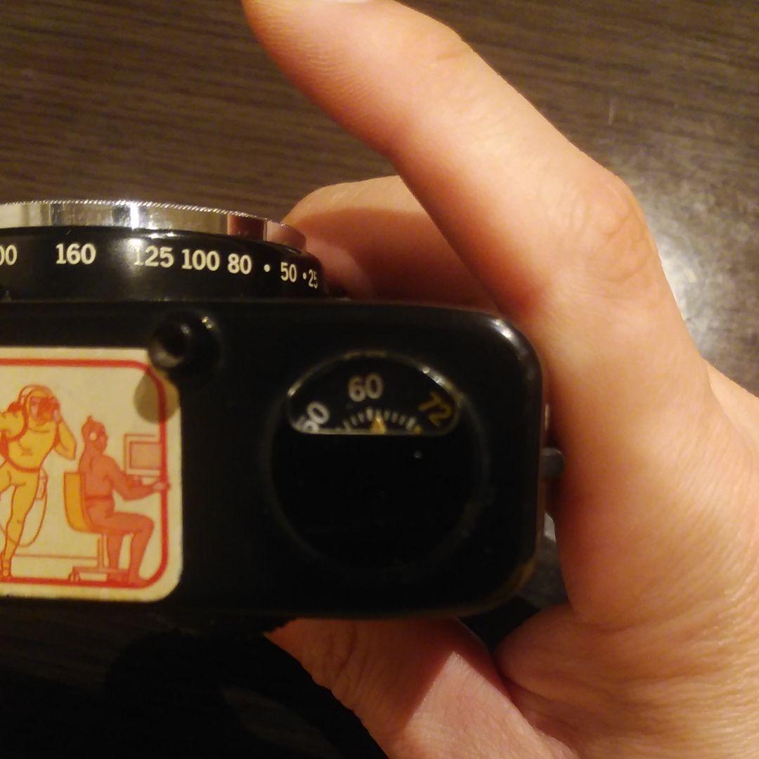 【希少】OLYMPUS オリンパス黒 ハーフカメラ