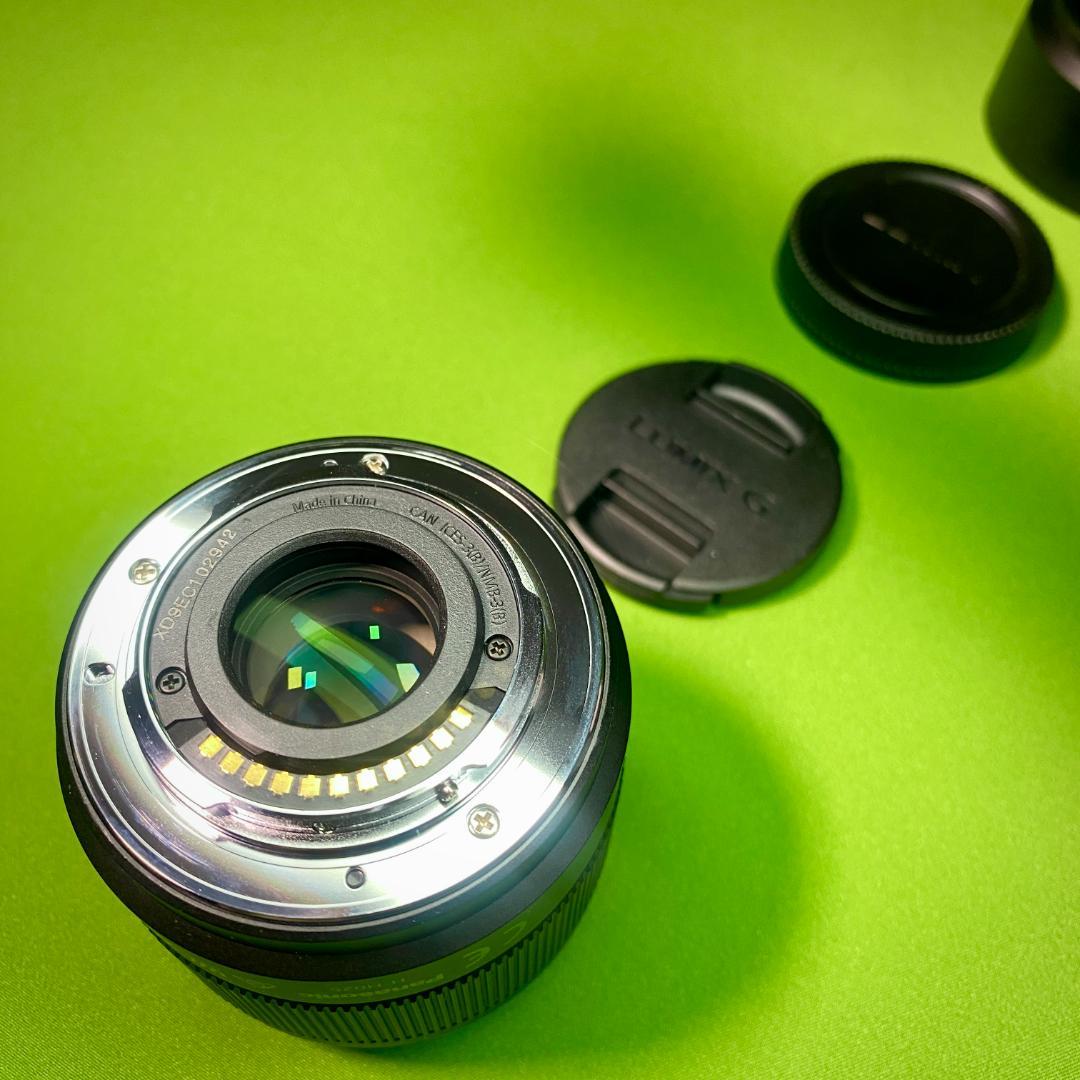 【ほぼ新品】Panasonic LUMIX G 25mm F1.7 H-H025