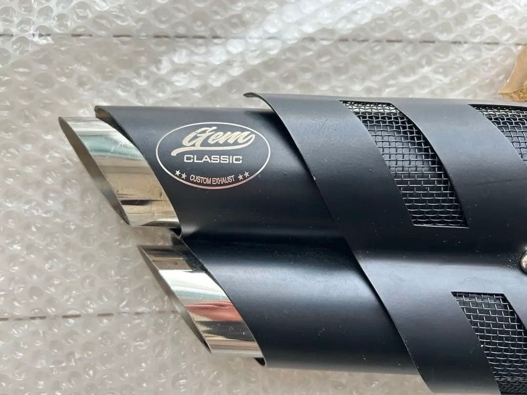 レブル2023〜2025年式用 エンドバッフル付き マフラー gem speed