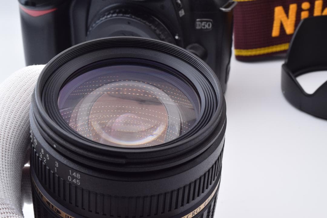 #46a スグ使える 入門モデル Nikon D50 レンズセット デジタル一眼