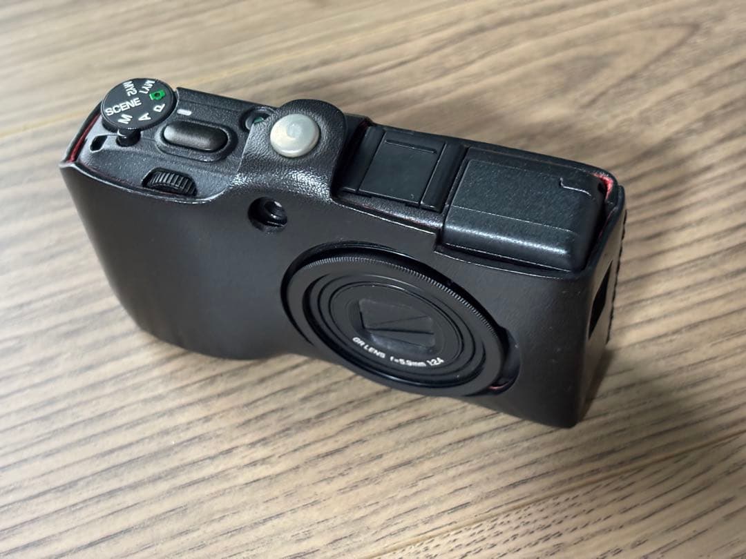 RICOH GR DIGITAL II カスタムレザーケース付き 中古