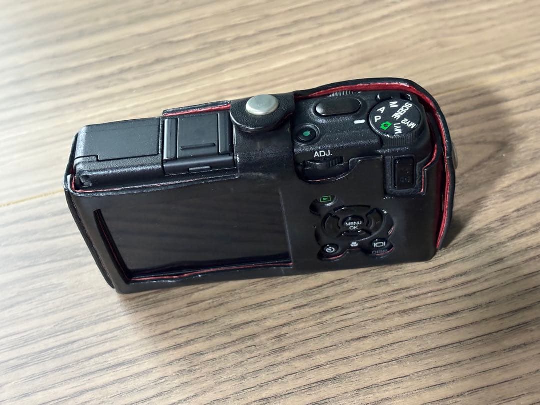 RICOH GR DIGITAL II カスタムレザーケース付き 中古