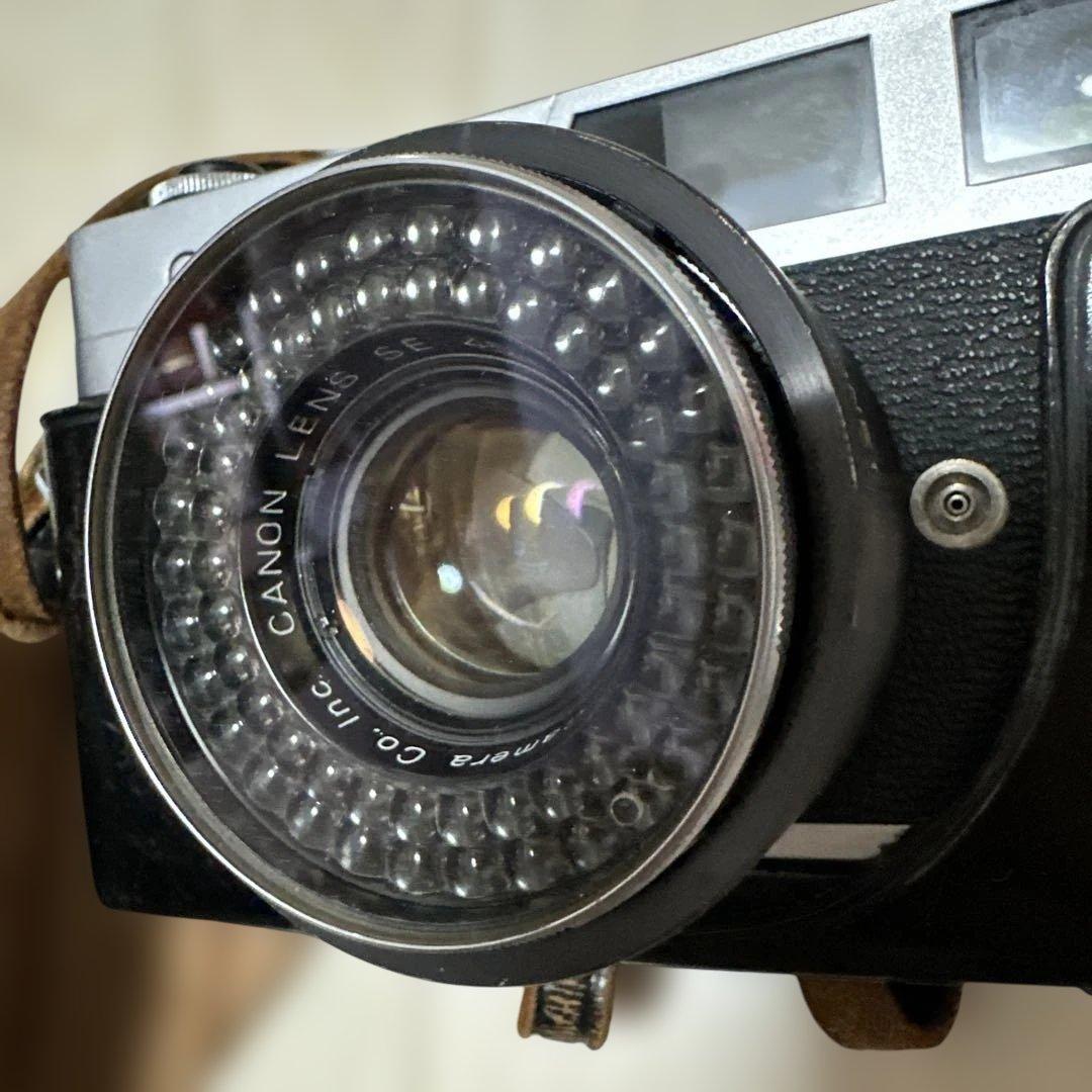キャノン フィルムカメラ　Canon Canonet　レトロ　カメラ