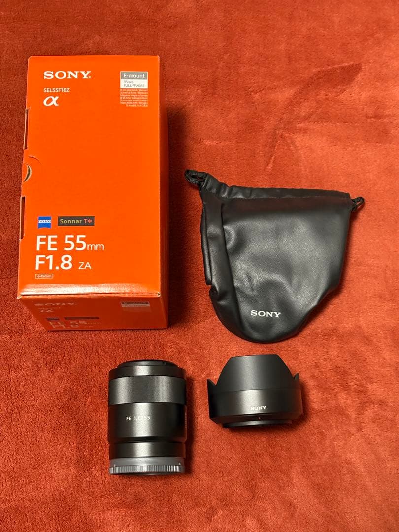 付属品完備 SONY ZEISS FE55mm F1.8 ZA 単焦点レンズ