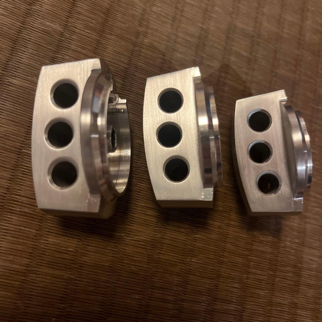 FJクルーザー　ドレイクオフロード　エアコンノブ パッケージ付き　アルミ製