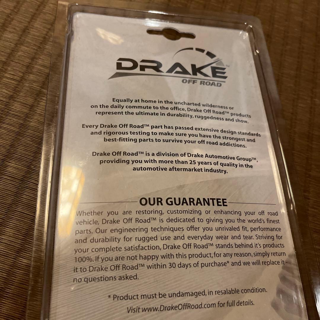 FJクルーザー　ドレイクオフロード　エアコンノブ パッケージ付き　アルミ製