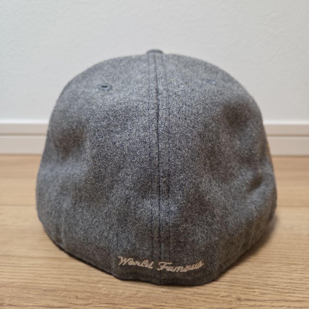 Supreme 59FIFTY グレーキャップ