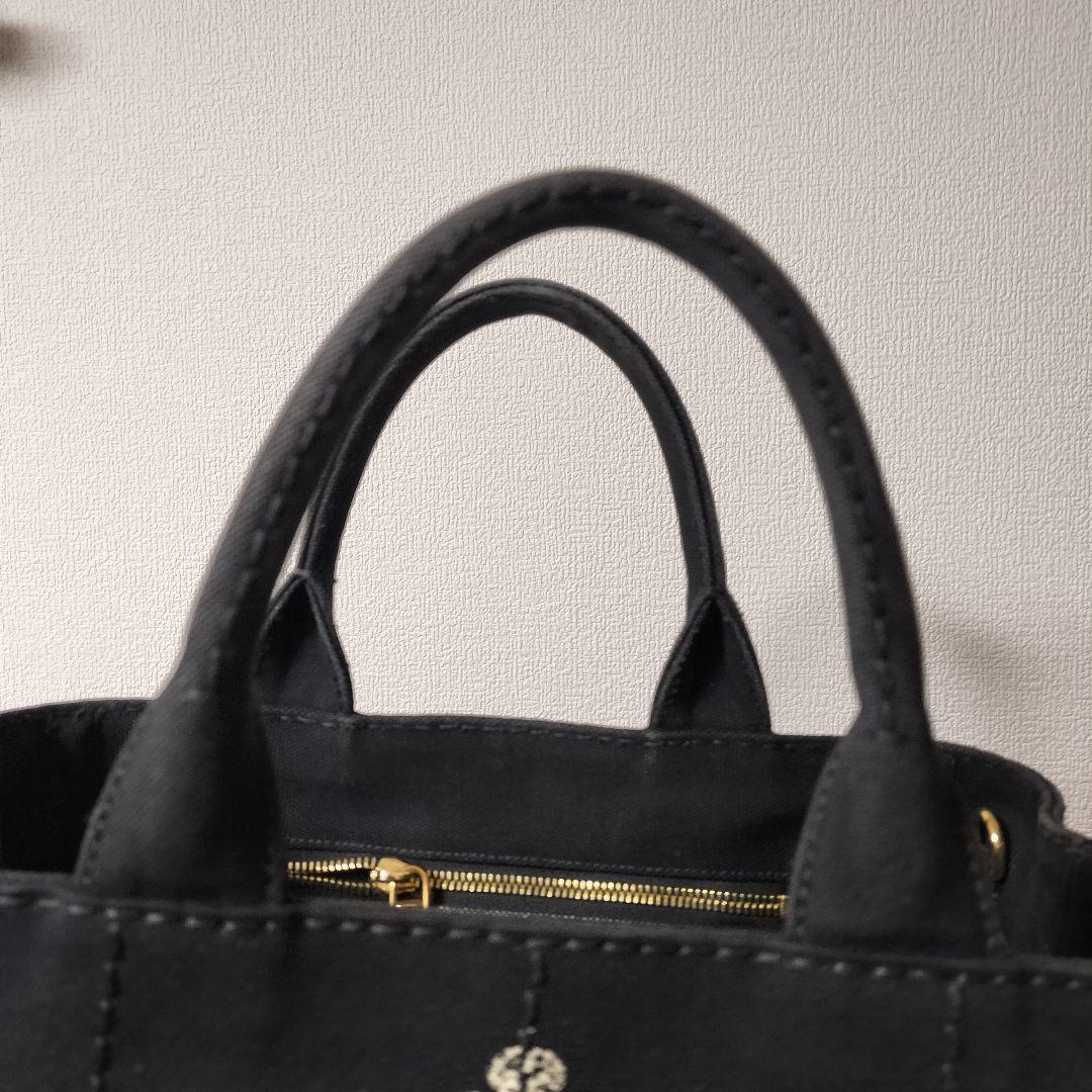 美品! PRADA プラダ カナパ 2WAY ブラック ショルダーバッグ