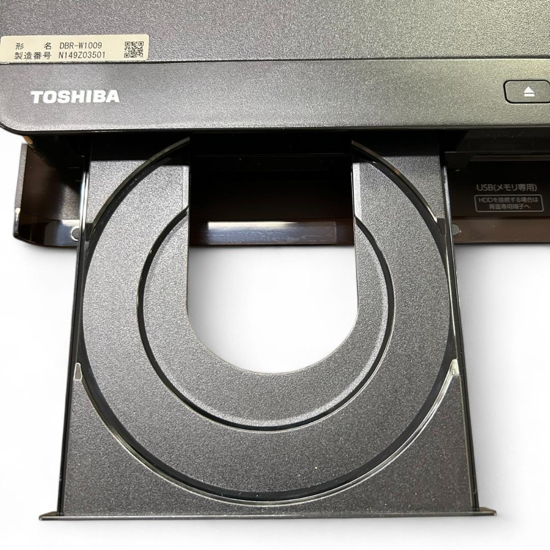 東芝 REGZA ブルーレイレコーダー DBR-W1009 2019年製