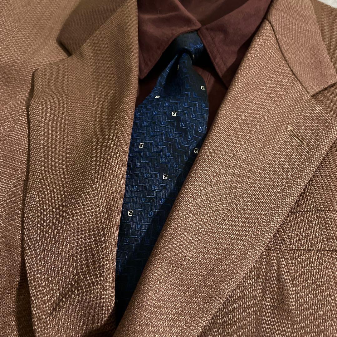 極上 Robelta di Camerino 高級スーツ × FENDIネクタイ