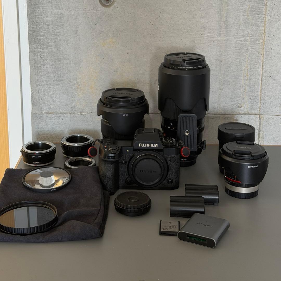 Fujifilm X-H2 XF16-55 XF50-140 おまけ多数
