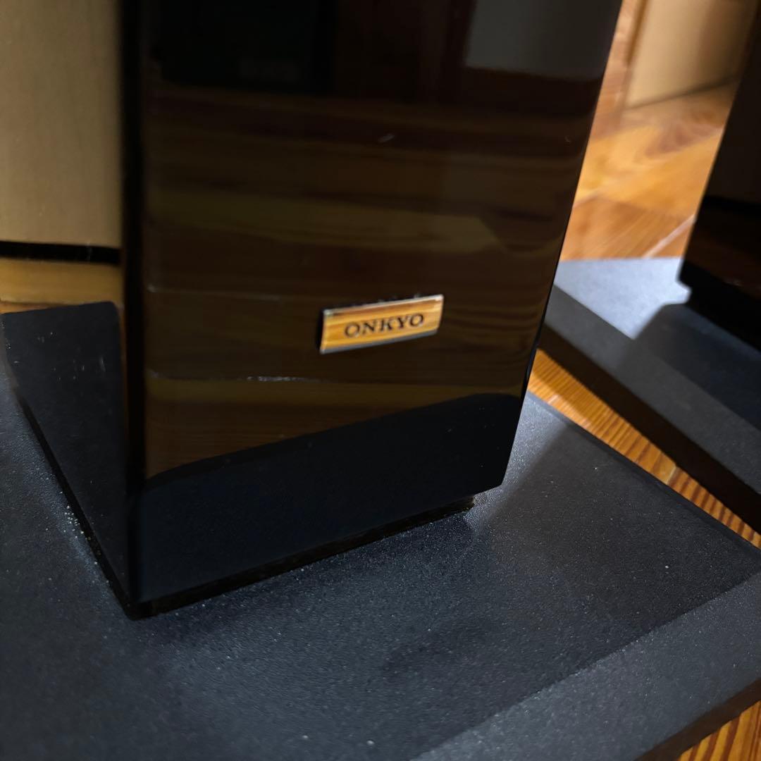 ONKYO D-108E 2台一組 スピーカー ピアノブラック