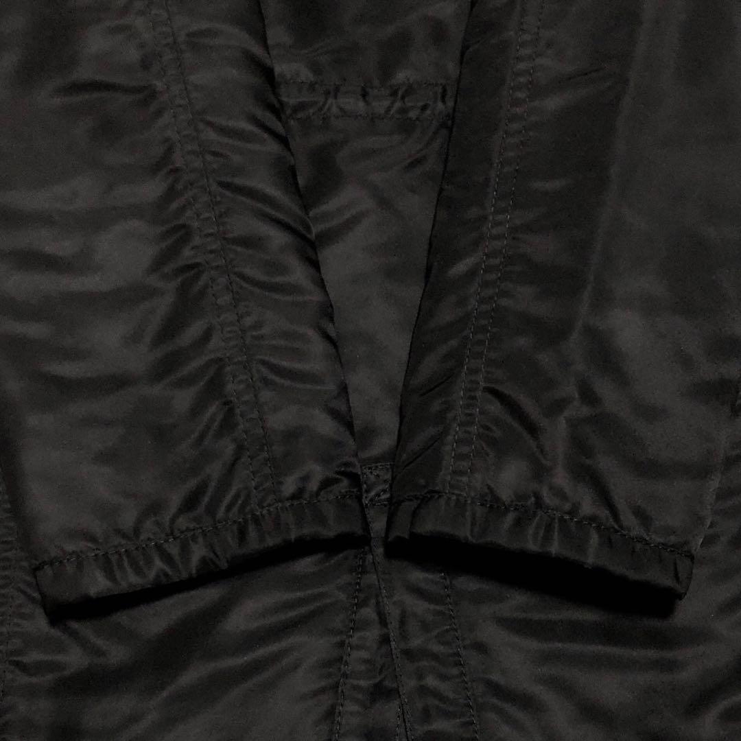 未使用に近い BURBERRY BLACK LABEL ミニタリー モッズコート