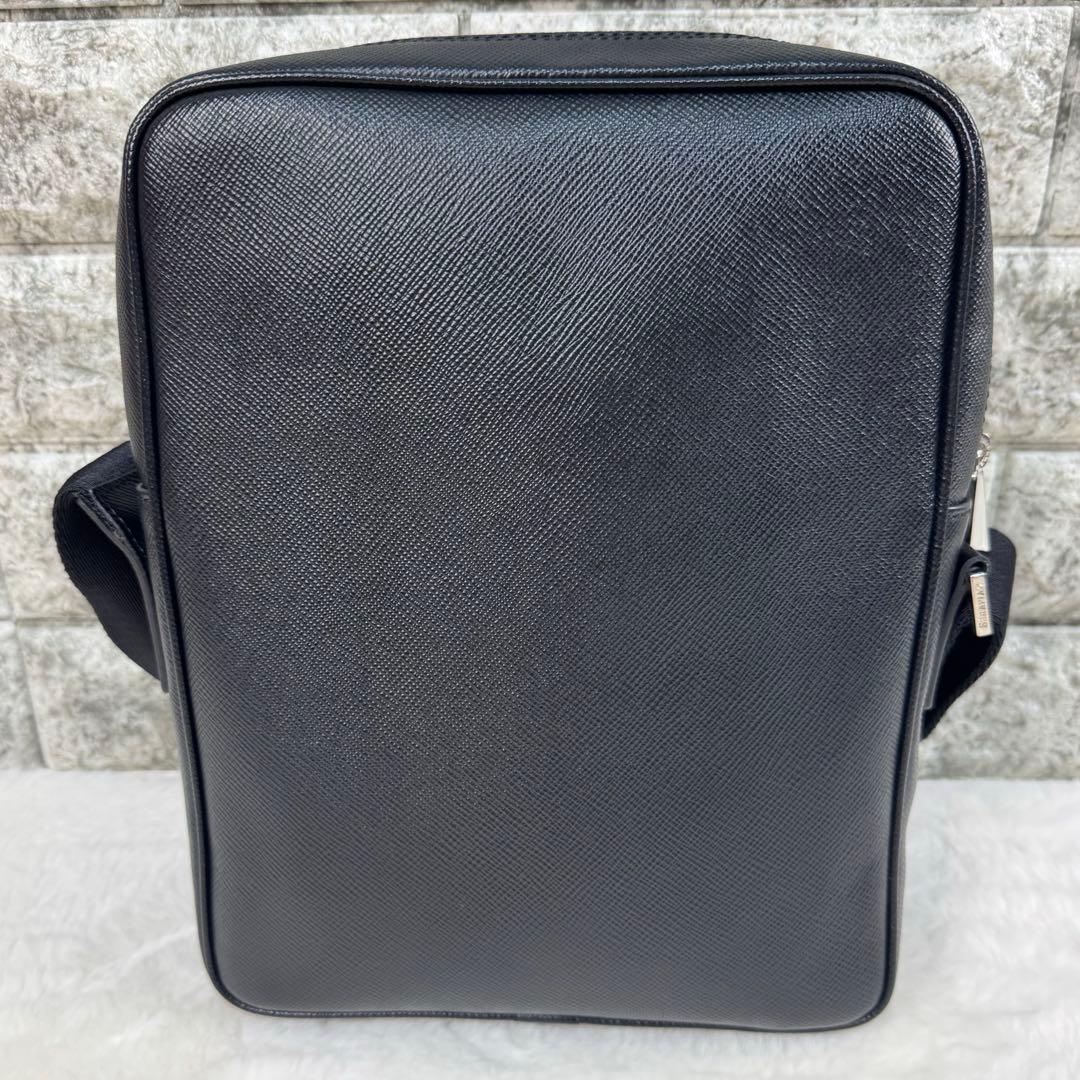 未使用 SERAPIAN セラピアン サフィアーノ レザー ショルダーバッグ