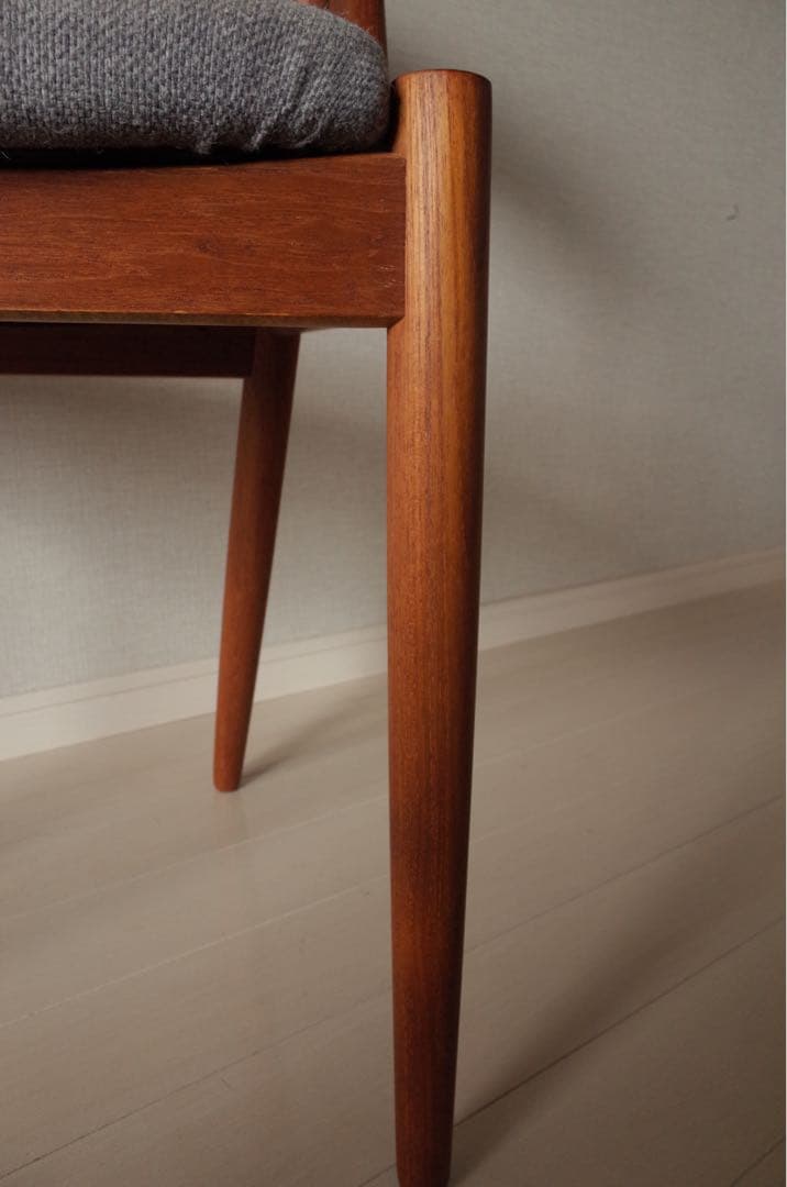 1960年代デンマークNV31カイクリスチャンセン北欧チーク無垢ダイニングチェア