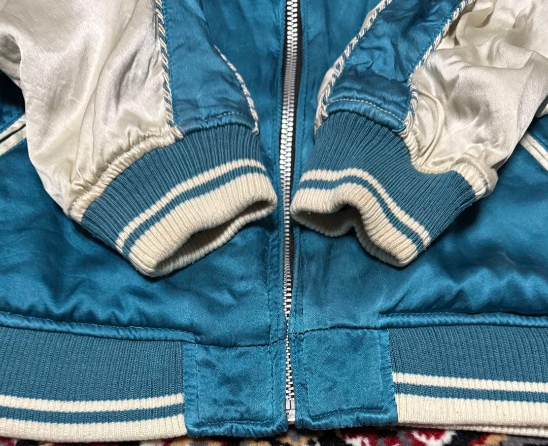 ☆*☆様 希少カラー！ヒステリックグラマー　シルク 100% スカジャン　リバー