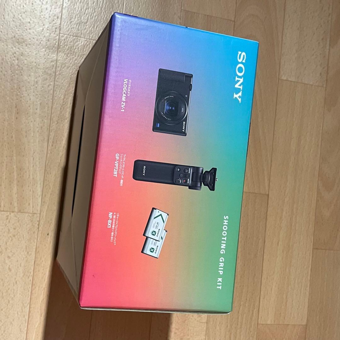 SONY VLOGCAM ZV-1G ソニー　シューティンググリップキット