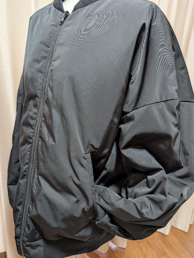 ヨウジ ヤマモト ビッグシルエット リバーシブルダウンブルゾン