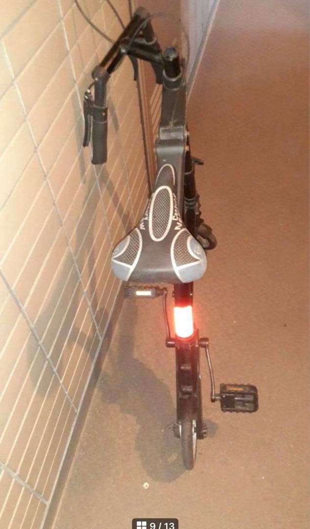 【A-bicycle 折りたたみ自転車 黒】