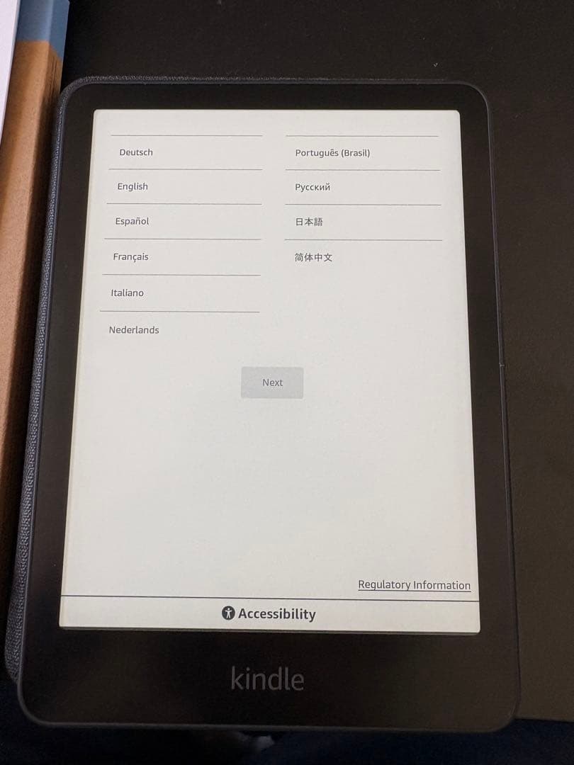 Kindle Paperwhite 本体 ケース、USBケーブル付き