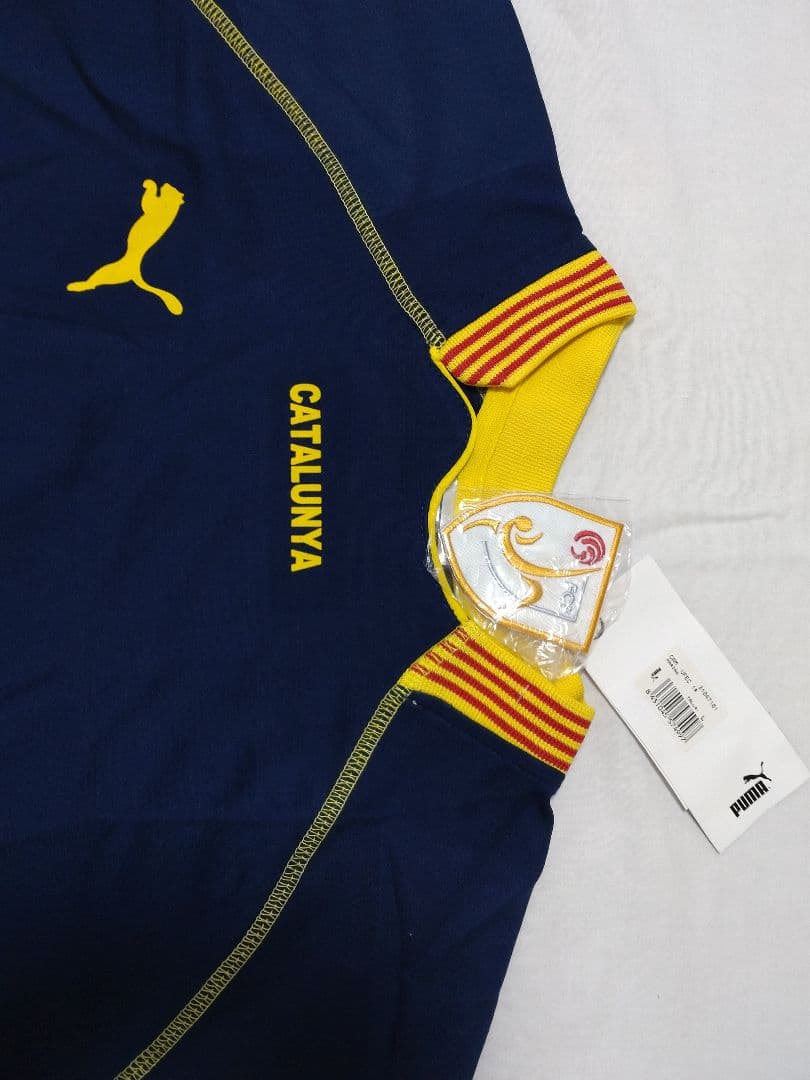 [タグ付・超希少] カタルーニャ選抜（スペイン）グアルディオラ選手ユニ