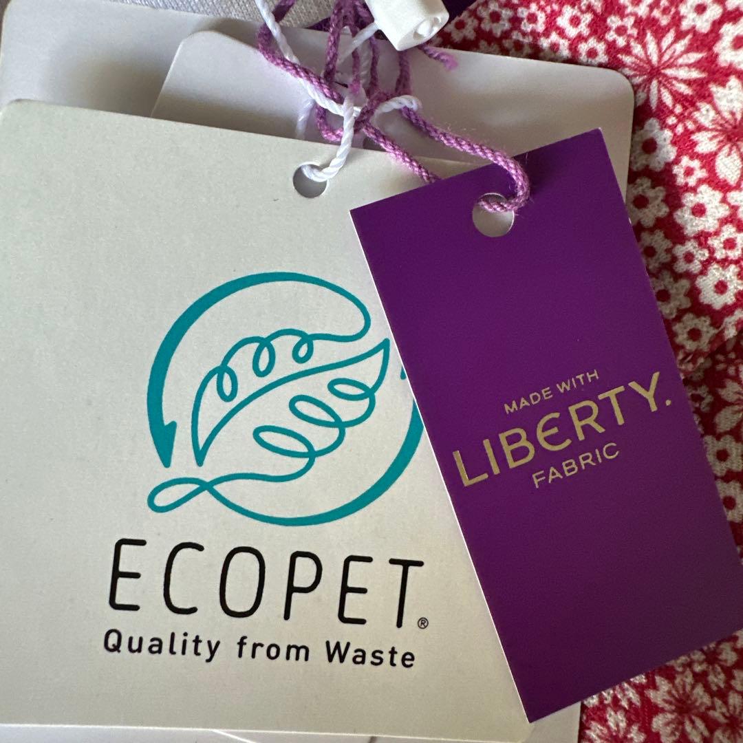 値下！大サイズMASTER BUNNY☆リバティお花柄 半袖ポロシャツ☆サイズ2