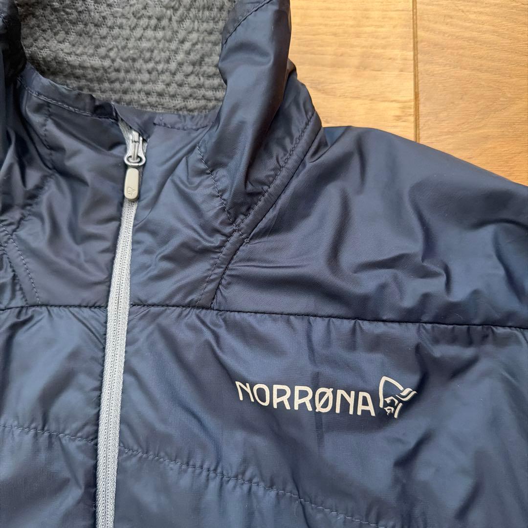 NORRØNA ネイビー ナイロンジャケット M