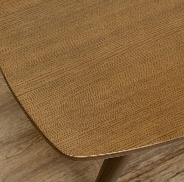 【新品アウトレット】北欧調折れ脚テーブル105cm×45cm ダークブラウン