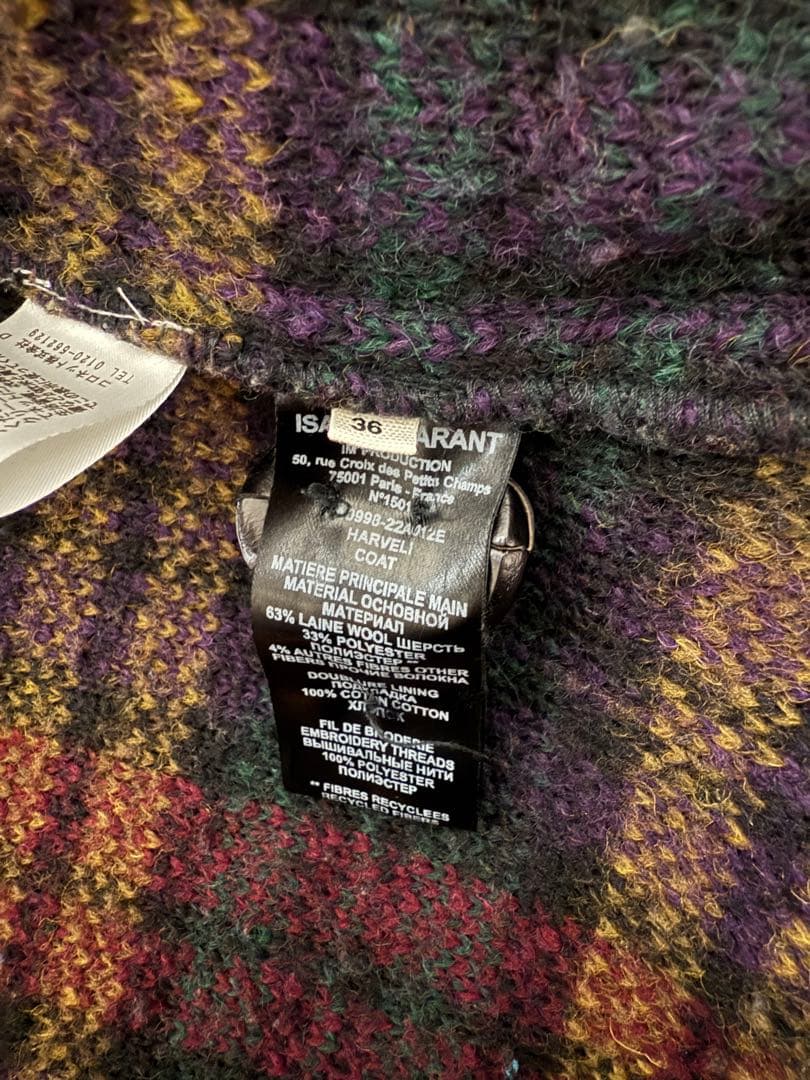 ISABEL MARANT ETOILE ウールジャケットコート　イザベルマラン