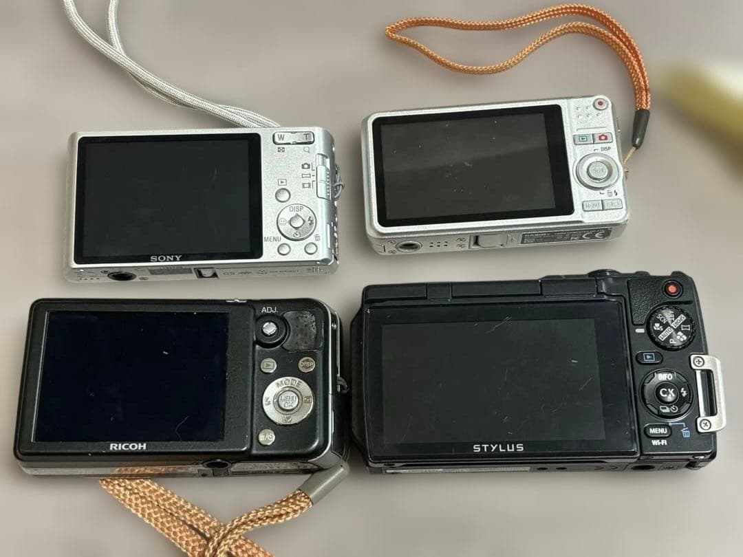 コンパクトデジカメまとめ売り【ジャンク】