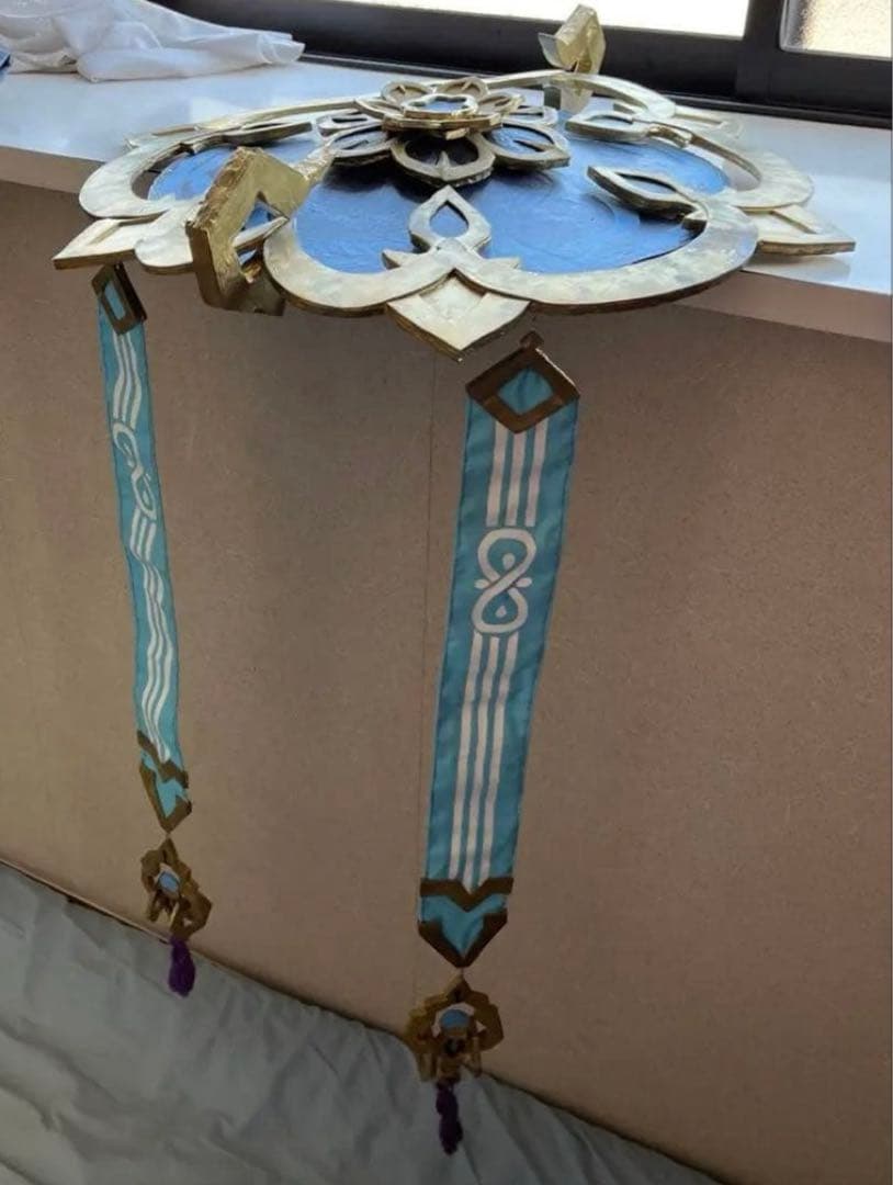 原神　コスプレ　放浪者　笠　取り外し可能