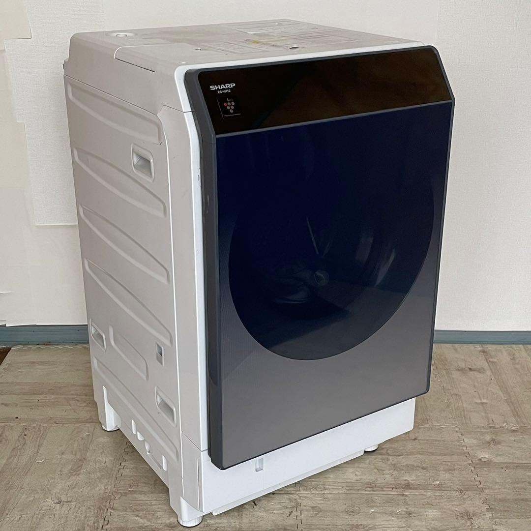 配送設置無料　SHARP ドラム　11/6kg 20年製　分解洗浄済み