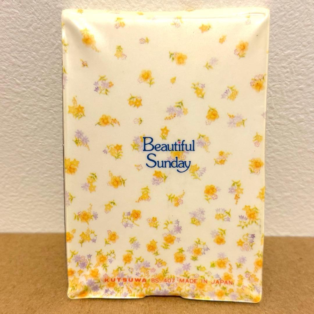 クツワ　Beautiful Sunday アドレス帳　メモ帳　ファンシーレトロ