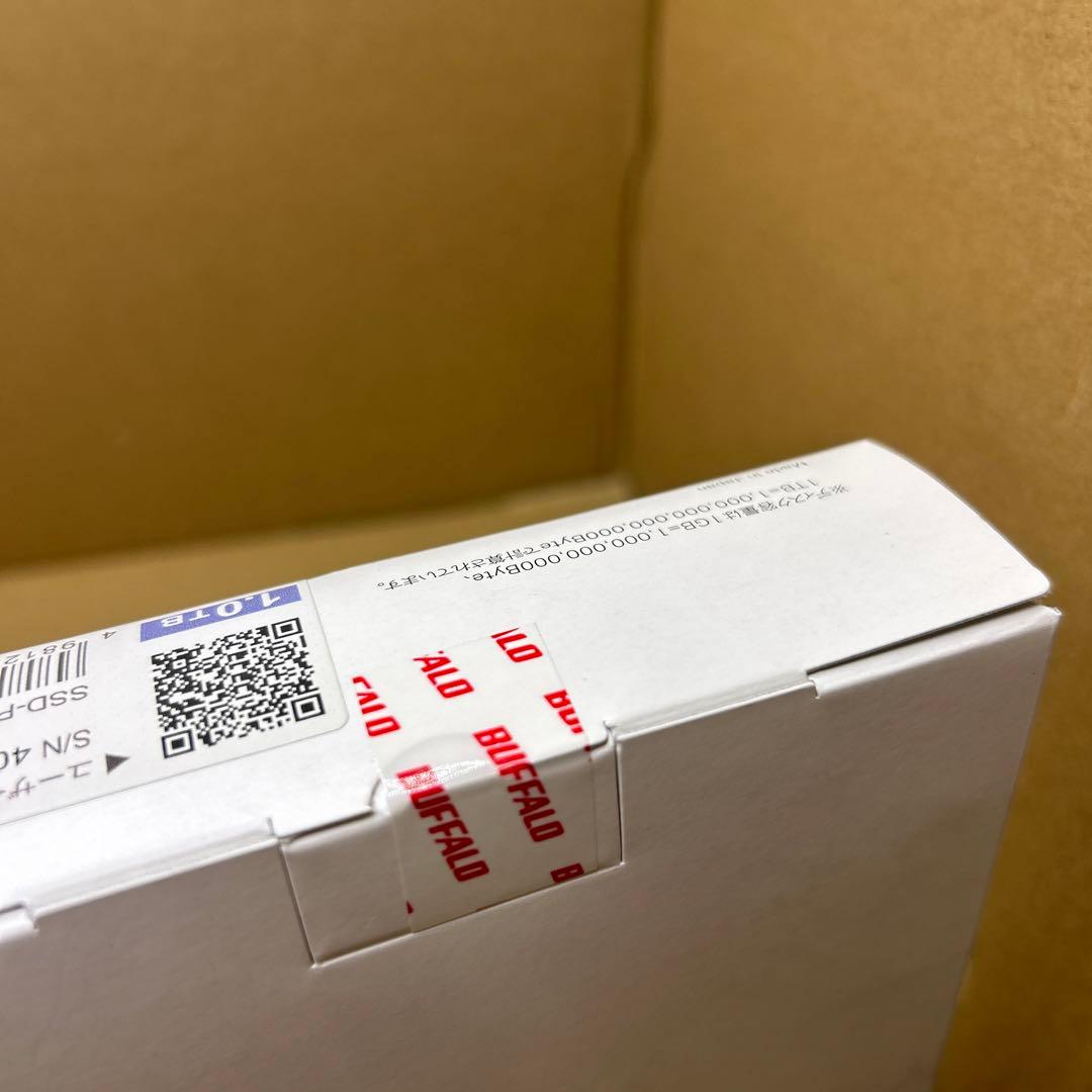 バッファロー　ポータブルSSD 1TB SSD-PG1.0U3-B/NL