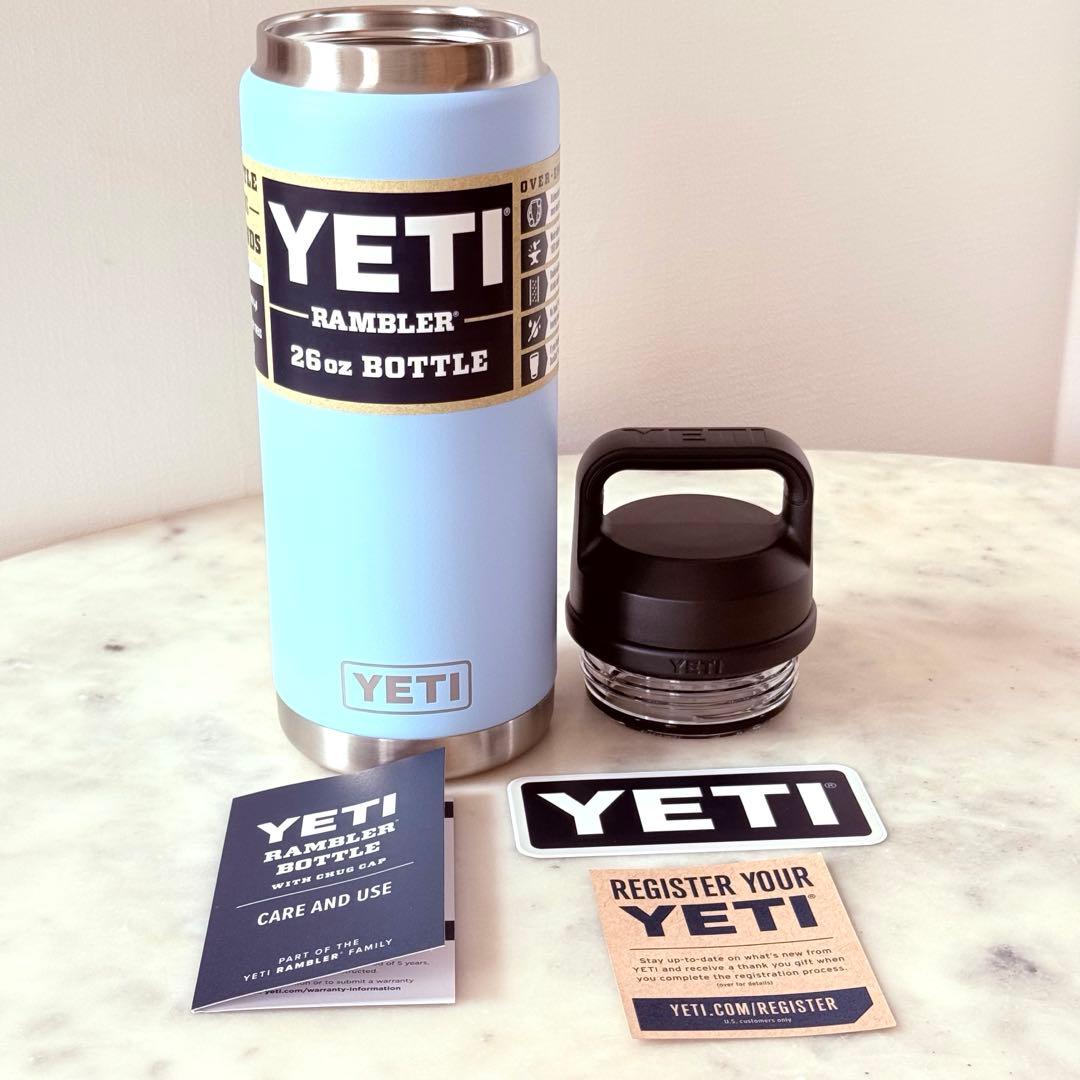 YETI ✴︎イエティ　ランブラー 26オンス ステンレススチール チャグキャップ