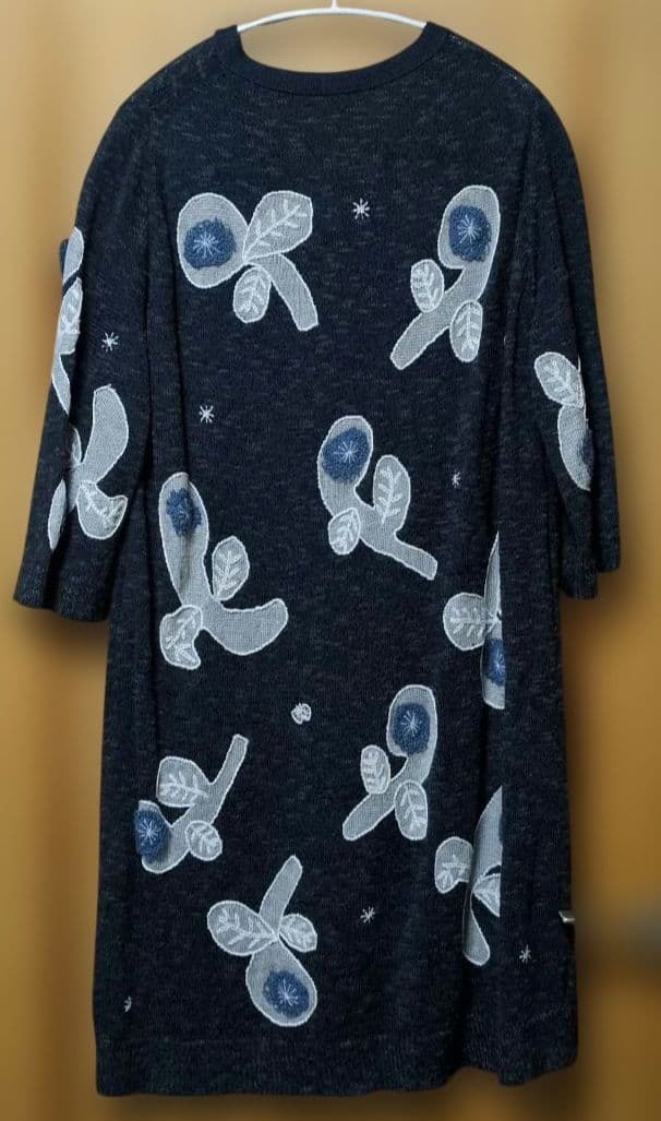 mina perhonen ミナペルホネン bow ニットロングカーディガン