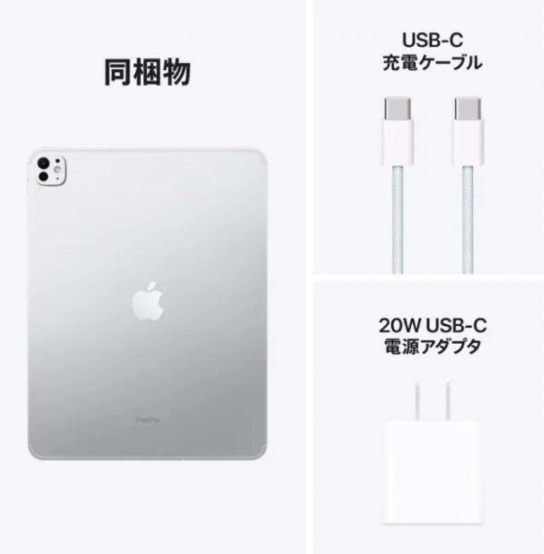 【SIMフリー】13インチiPad Pro（M4）Apple M4 10コアCP